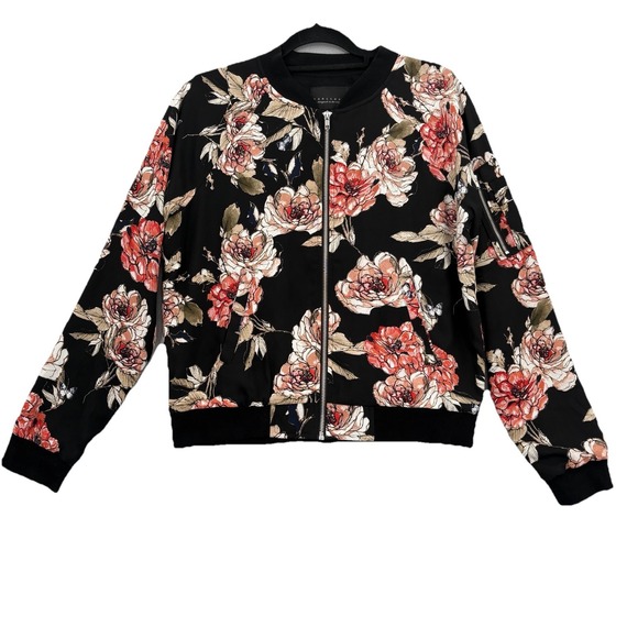 Sanctuary Jackets & Blazers - Sanctuary by Anthropologie Jacket Women M Floral Spring Garden Fairy Soft Gothic
